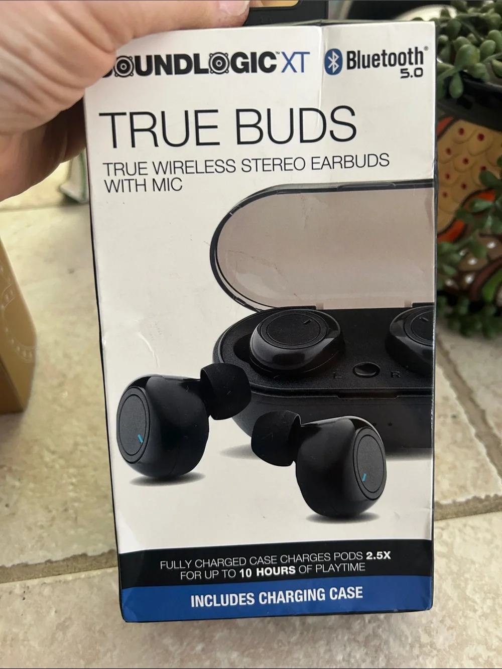 True Buds Wireless Earbuds in Black